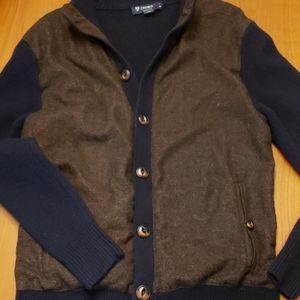 Mens cardigan sweater